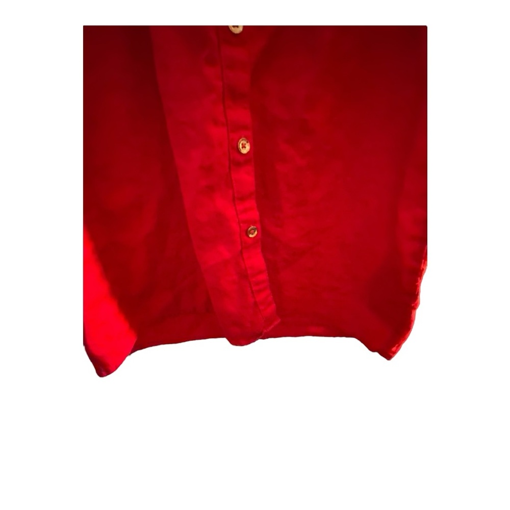 Guess Red Sleeveless Polo Collar Mini Dress - Picture 2 of 7